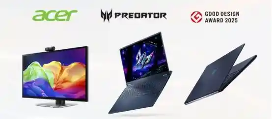 宏碁闪耀2025 G-Mark设计大奖，创新力作惊艳全球