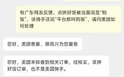 美团回应‘狗饭’争议：非拼好饭订单引误会，骑手身份成焦点